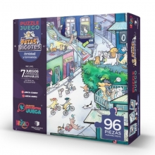 BRISKO PJ051 PUZZLE JUEGO ENTRE PATAS Y BIGOTES