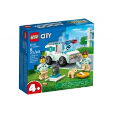 LEGO 60382 CITY FURGONETA VETERINARIA DE RESCATE