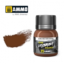 AMMO MIG JIMENEZ AMIG0652 DRYBRUSH MARRON OSCURO