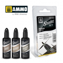 AMMO MIG JIMENEZ AMIG7325 SHADER SET MOTORES
