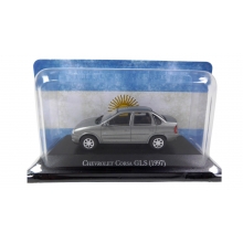 MAGAZINE ARG58 1:43, 1997, CHEVROLET CORSA ( OPEL ) , SILVER