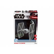 REVELL 00317 4D PUZZLE STAR WARS IMPERIAL TIE FIGHTER, CARDBOARD MODEL KIT
