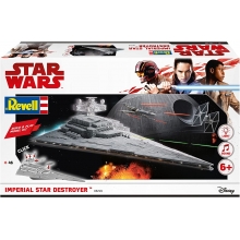 REVELL 06749 1:4000 IMPERIAL STAR DESTROYERSTAR WARS * , LEVEL 1 PLASTIC MODELKIT