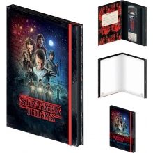 SMARTCIBLE LIBRETA PREMIUM STRANGER THINGS SEASON 1 VHS