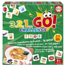 EDUCA 19392 JUEGO CHALLENGE, 3,2,1 GO FOODS