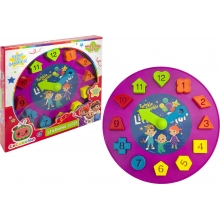 INTK CO445003 COCOMELON LEARNING CLOCKA?PK24