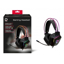 DATACOM 523760 GAMING HEADSET RGB 3,5MM + USB