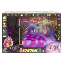 MATTEL HHK64 MONSTER HIGH CLAWDEENS WOLF BEDROOM