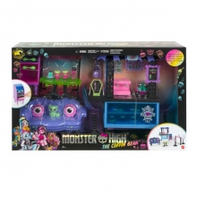 MATTEL HHK65 MONSTER HIGH THE COFFIN BEAN CAFE LOUNGE PLAYSET