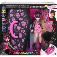 MATTEL HJH64 MONSTER HIGH DRACALAURA GOREGANIZER PLAYSET