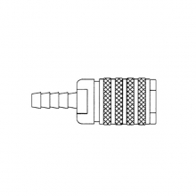 HARDER & STEENBECK 102084 QUICK COUPLING ND 7.2MMHOSE NIPPLE FOR HOSE 6MM