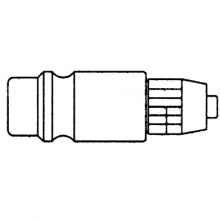 HARDER & STEENBECK 102373 PLUG IN NIPPLE ND 7.2MMSCREW SOCKET FOR HOSE 4X6MM