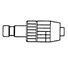 HARDER & STEENBECK 104053 PLUG IN NIPPLE ND 2.7MM WITH SCREW SOCKET FOR HOSE 4X7MM