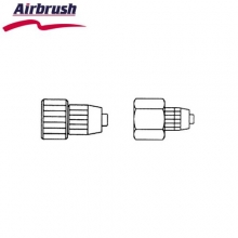 HARDER & STEENBECK 104503 HOSE CONNECTION G 1/4 FEMALE THREAD WITH SCREW SOCKET FOR HOSE 4X7MM