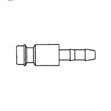 HARDER & STEENBECK 106073 PLUG IN NIPPLE ND 5.0MMHOSE NIPPLE FOR HOSE 6MM