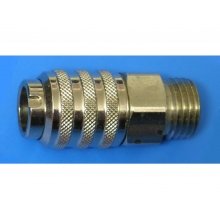 HARDER & STEENBECK 106393 QUICK COUPLING ND 50MMG 1/4 MALE THREAD