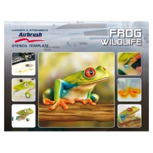 HARDER & STEENBECK 410133 STENCIL FROG WILDLIFE SET 3