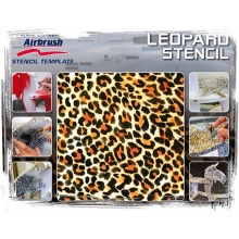 HARDER & STEENBECK 410142 STENCIL LEOPARD