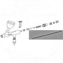 HARDER & STEENBECK 4125011 NEEDLE 0.3MM SCREWIN NOZZLE SYSTEM