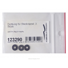 HARDER & STEENBECK 123290 SEAL FOR PLUG IN NIPPLE G & 8539 UNIT 3 PIEZAS