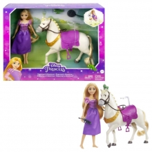 MATTEL HLW23 DISNEY PRINCESA RAPUNZEL Y MAXIMUS