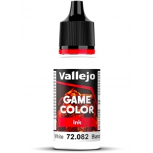 VALLEJO 72082 GAME COLOR 082-18ML WHITE INK