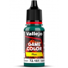 VALLEJO 72161 GAME COLOR 161-18ML FLUORESCENT COLD GREEN