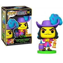 FUNKO 60395 DISNEY VILLAINS CAPTAIN HOOK ( BLACKLIGHT ) HOT TOPIC