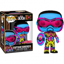 FUNKO 62755 MARVEL CAPTAIN AMERICA ( BLACKLIGHT ) TARGET