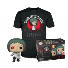 FUNKO 64941 TOKIO GHOUL L TORU MUTSUKI + TEE GAMESTOP