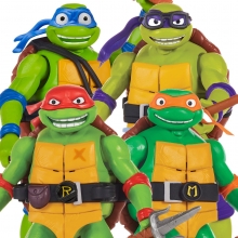 IMEX 83350 TEENAGE MUTANT NINJA TURTLES PELICULA FIGURAS 15 CM CON SONIDO