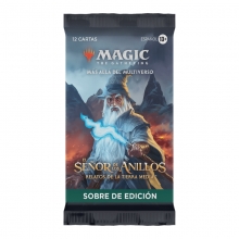 WIZARDS OF THE COAST D15231050 MAGIC LORD OF THE RINGS TALES OF MIDDLE EARTH SET BOOSTER ESPAOL