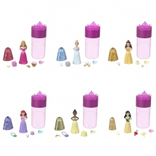 MATTEL HMK83 DISNEY PRINCESA MUECA COLOR REVEAL REAL SORPRESA TEMATICA FIESTA
