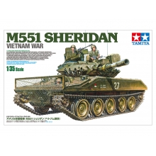 TAMIYA 35365 1:35 US M551 SHERIDAN AIRBORNE TANK VIETNAM