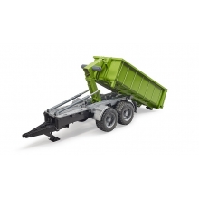 BRUDER 02035 ROLL OFF CONTAINER TRAILER FOR TRACTORS