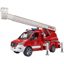 BRUDER 02673 MB SPRINTER FIRE ENGINE WITH LADDER, WATERPUMP AND L+S MODULE
