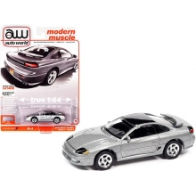 AUTOWORLD AWSP082 1:64 1993 DODGE STEALTH R T DARK SILVER