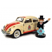 AUTOWORLD AWSS141 1:18 1963 VOLKSWAGEN BEETLE MONOPOLY FREE PARKING