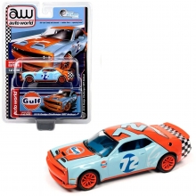 AUTOWORLD CP7941 1:64 2019 DODGE CHALLENGER HELLCAT 72 SMW EXCLUSIVES