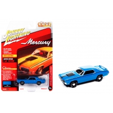 JOHNNY JLSP186A 1:64 1970 MERCURY COUGAR ELIMINATOR GRABBER BLUE