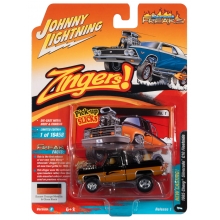 JOHNNY JLSP228B 1:64 1985 CHEVROLET SILVERADO ( ZINGER ) BLACK