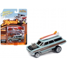JOHNNY JLSP293B 1:64 1964 FORD COUNTRY SQUIREA? ( ZINGERS ) LIGHT BLUE