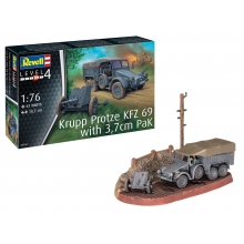 REVELL 03344 KRUPP PROTZE KFZ 69 WITH PAK 1:76