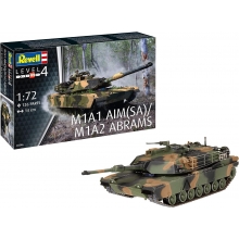 REVELL 03346 M1A1 AIM SA M1A2 ABRAMS 1:72