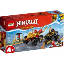 LEGO 71789 NINJAGO BATALLA EN COCHE Y MOTO DE KAI Y RAS
