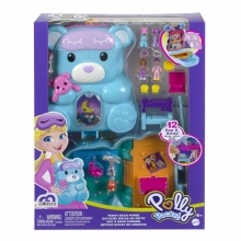 MATTEL HGC39 POLLY POCKET BOLSO OSITO FIESTA DE PIJAMAS