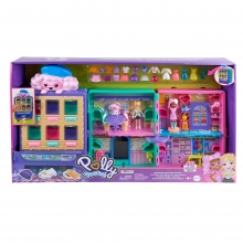 MATTEL HKW12 POLLY POCKET SET DE JUEGO SERVICIO DE MODAS DULCES