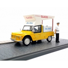 MAGAZINE PU16 1:43 CITROEN MEHARI POISSONIER * PETIT UTILITAIRES * , WHITE BLUE