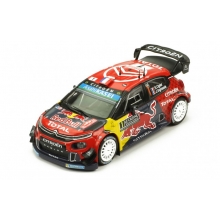 MAGAZINE RALC3 1:43 2019 CITROEN C3 RC 1 AOGIER & INGRASSIA RALLY MONTE CARLO