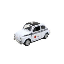 MAGAZINE TX500ROME 1:38 FIAT 500 * TAXI ROME ITALY * , WHITE